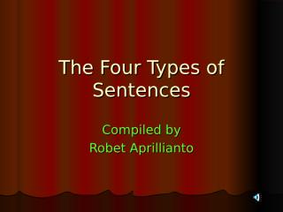 the four types of sentences.ppt